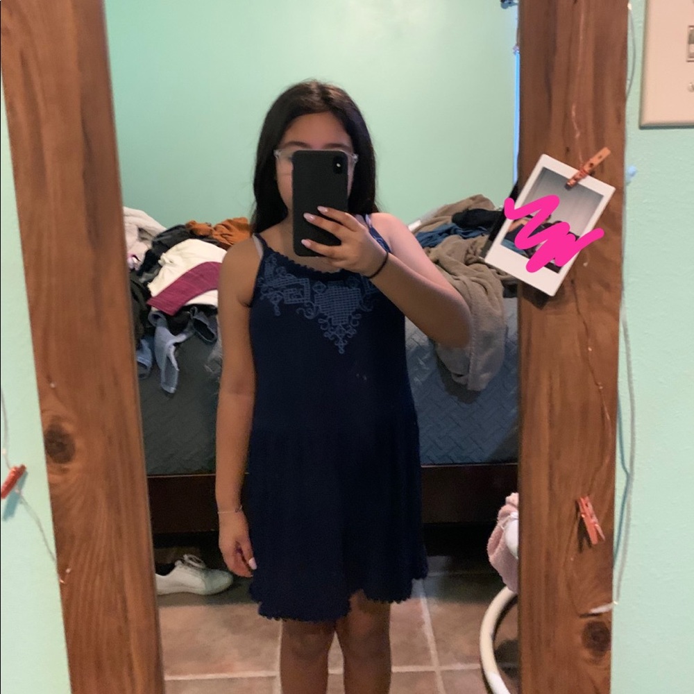 Blue romper